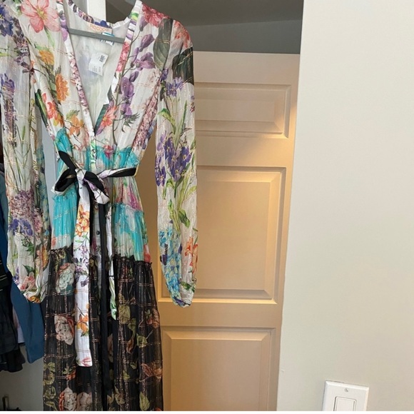 NEW Rococo Sand Trinity Maxi SUMMER DETAILED FLORAL Dress SIZE XS STUNNING DEESS - Picture 5 of 5